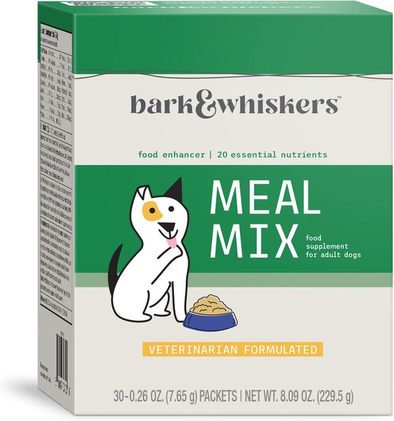 BARK AND WHISKERS Meal Mix Multivitamin & Mineral Dog Supplement, 30