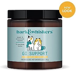 Bark & Whiskers GI Support Dog & Cat Supplement, 2.9-oz jar