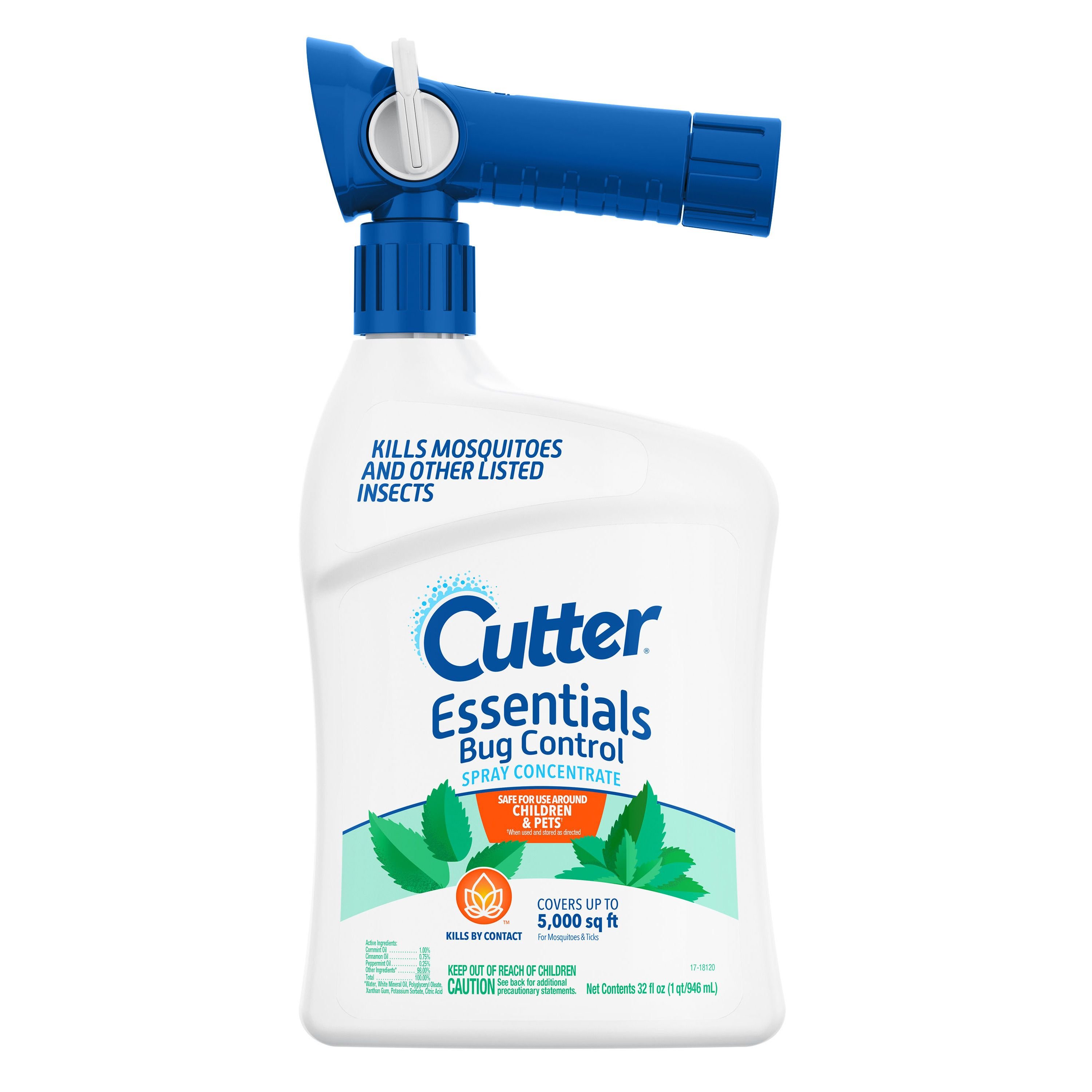 CUTTER Essentials Bug Control Spray Concentrate Customer Questions