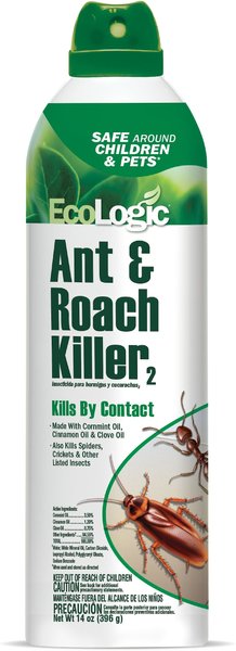 EcoLogic Ant & Roach Killer Aerosol Spray, 14-oz bottle slide 1 of 3