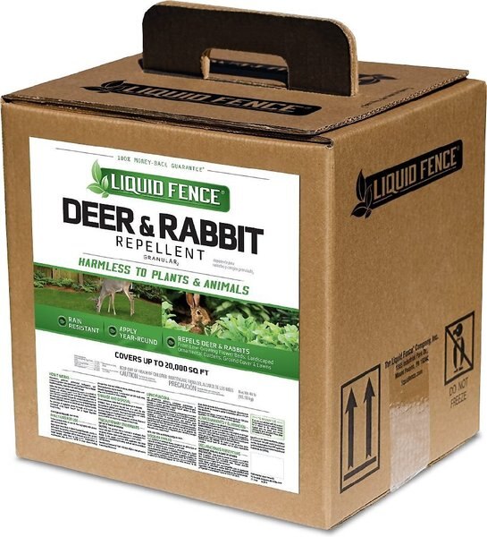 Discontinued LIQUID FENCE Deer & Rabbit Repellent Granular, 40lb