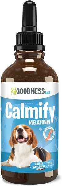 Fur Goodness Sake Calmify Melatonin Dog Supplement, 2-oz bottle slide 1 of 3