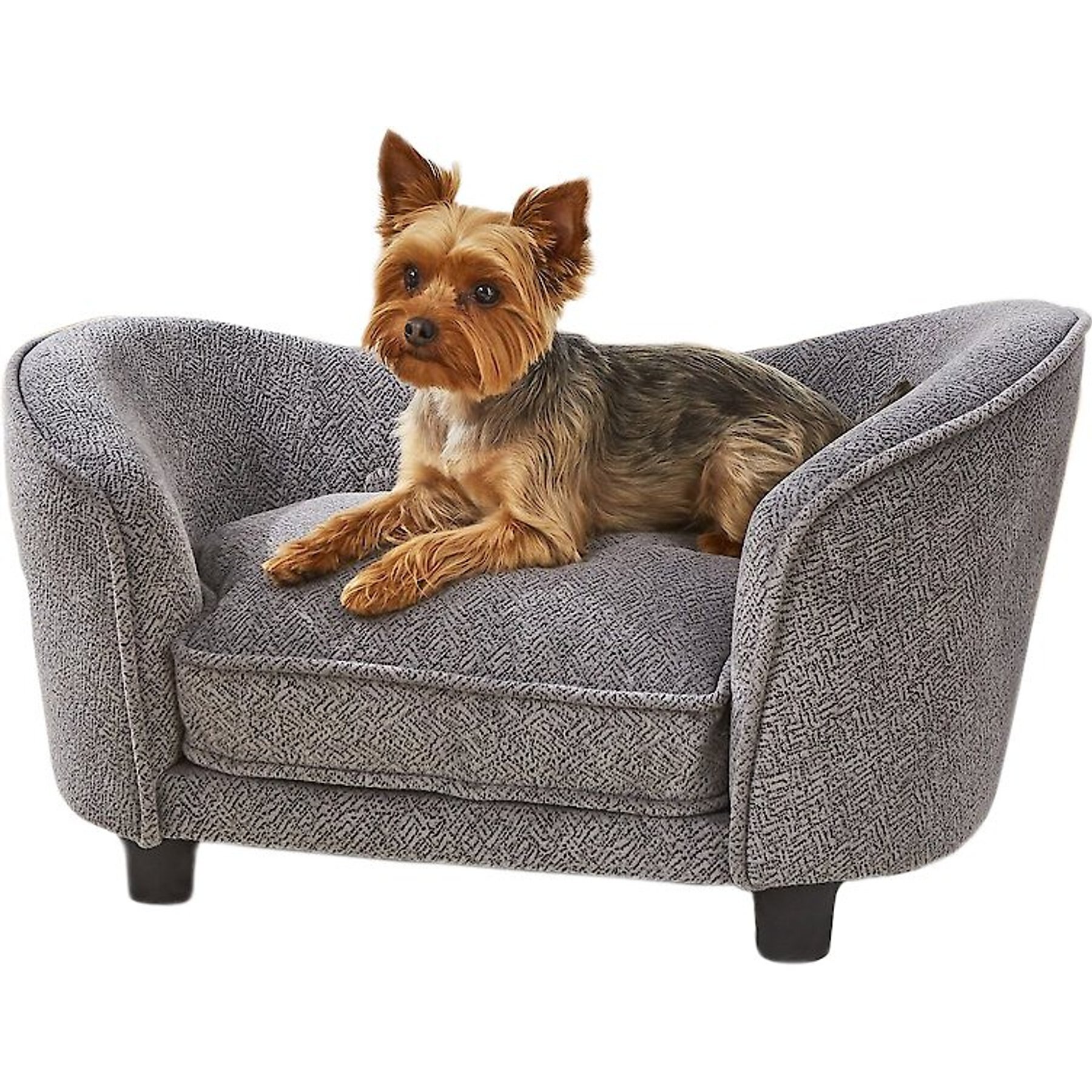 Enchanted Home Pet Snuggle Sofa Cat & Dog Bed with Removable Cover