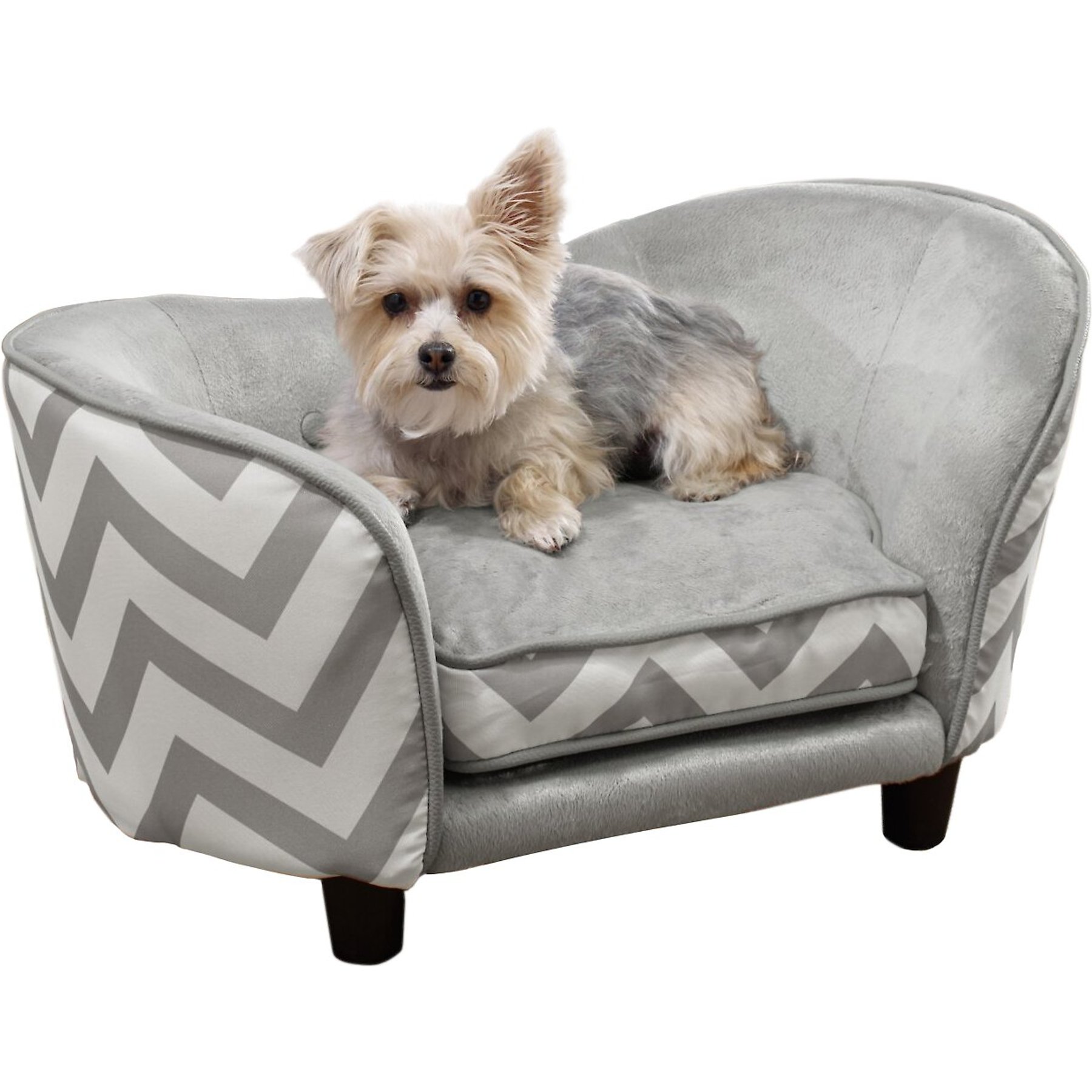 Enchanted Home Pet Paloma Sofa Cat & Dog Bed with Removable Cover