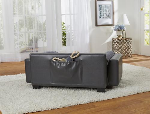 Show full view: Enchanted Home Pet Skylar Sofa Dog Bed with Removable Cover, Large slide 5 of 11