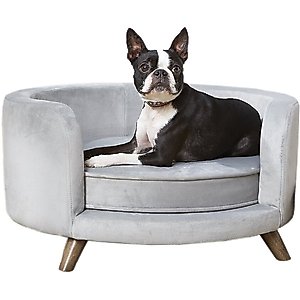 Enchanted Home Pet Rosie Sofa Dog Bed with Removable Cover, Small