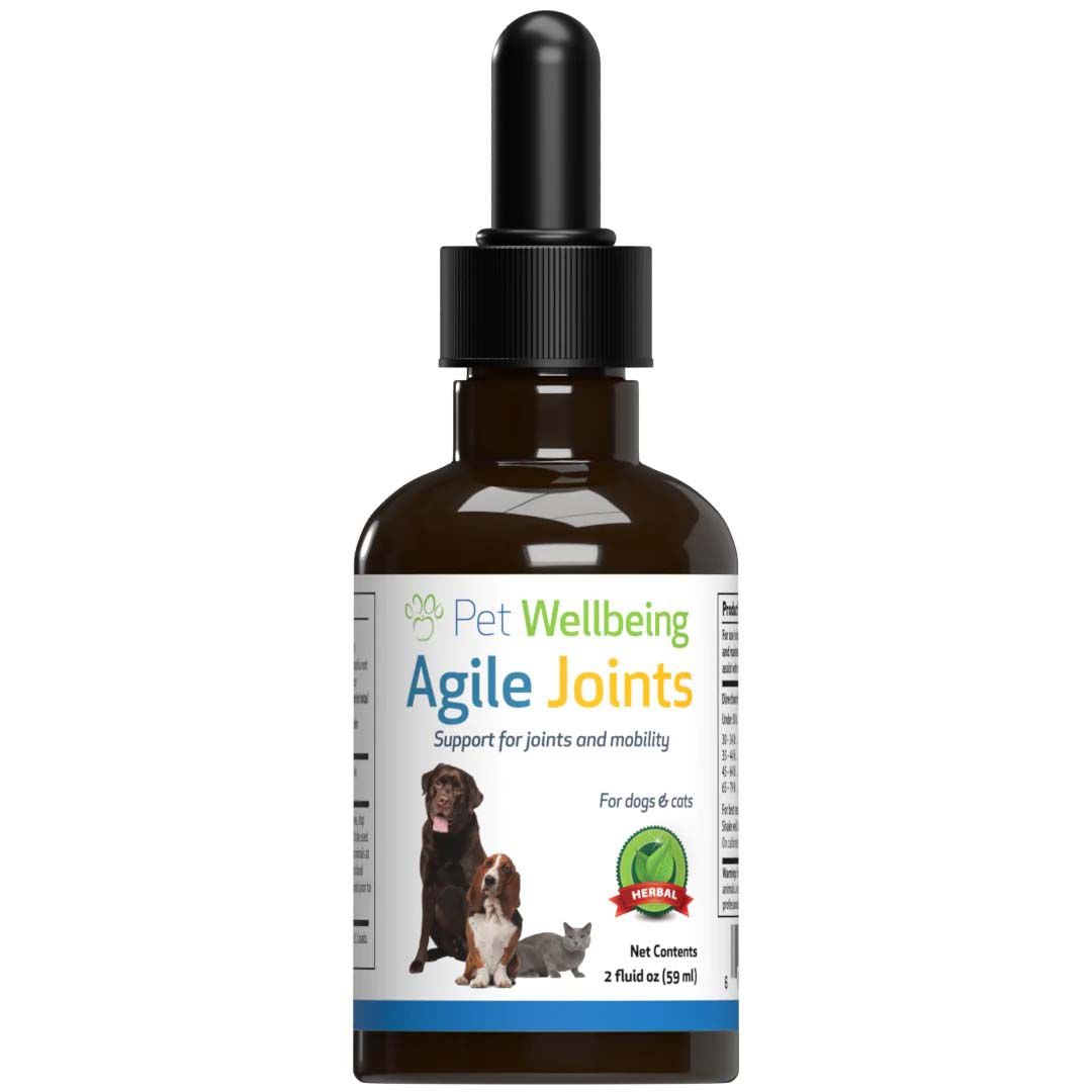 PET WELLBEING Agile Joints Bacon Flavored Liquid Joint Supplement for ...