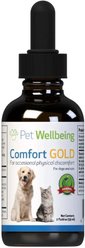 Pet Wellbeing Comfort GOLD for Occasional Discomfort for Cats & Dogs, 2-oz bottle
