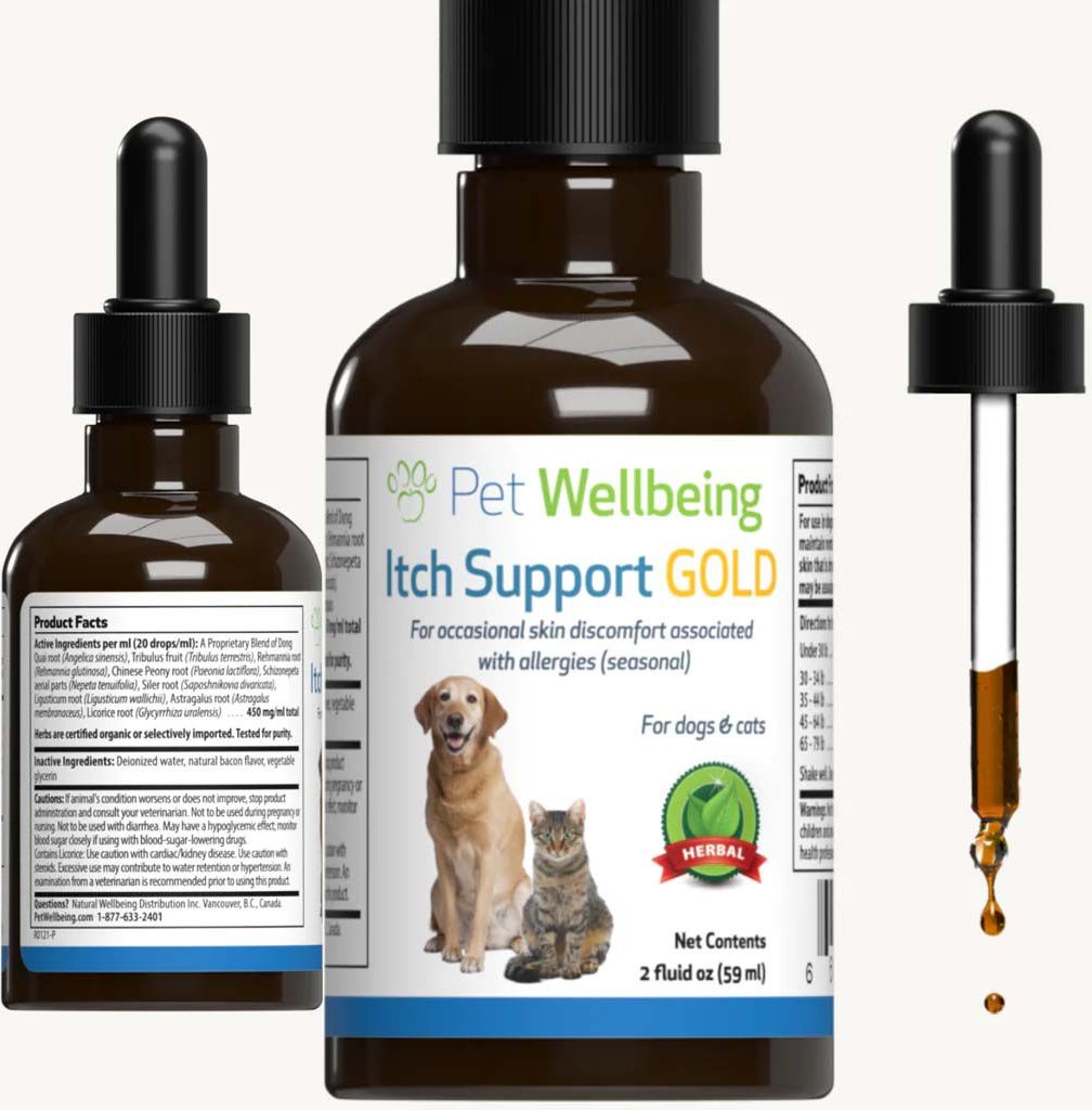 Liquid gold hot sale dog supplement