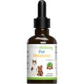 Pet Wellbeing Pet Melatonin Bacon Flavored Liquid Calming Supplement for Dogs, 2-oz bottle
