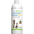 Pet Wellbeing Mushroom Immune GOLD Bacon Flavored Liquid Immune Supplement for Cats & Dogs, 8-oz bottle