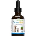 Pet Wellbeing Stress Gold Bacon Flavored Liquid Calming Supplement for Dogs & Cats, 2-oz bottle