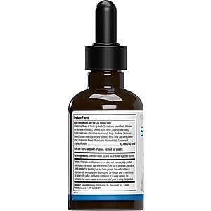 Pet Wellbeing Stress Gold Bacon Flavored Liquid Calming Supplement for Dogs & Cats, 2-oz bottle