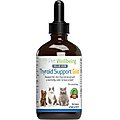 Pet Wellbeing Thyroid Support Gold Bacon Flavored Liquid Supplement for Dogs & Cats, 4-oz bottle