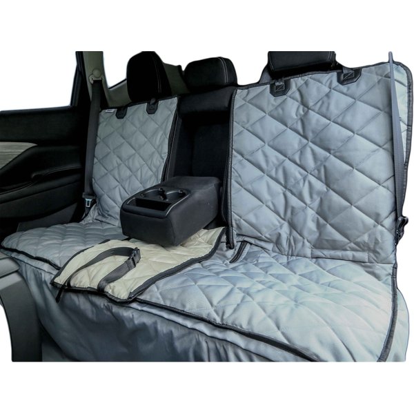 Petco Quilted Hammock Pet Car Seat Cover, 58-in X 59-in, Grey