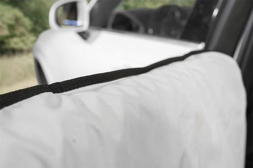 Show full view: Plush Paws Products Waterproof Car Door Cover, Grey, Standard slide 3 of 6