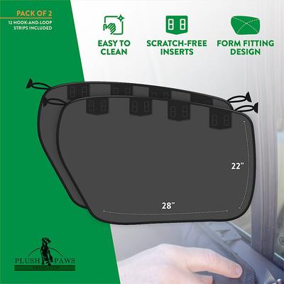 Show full view: Plush Paws Products Waterproof Car Door Cover, Grey, Standard slide 6 of 6