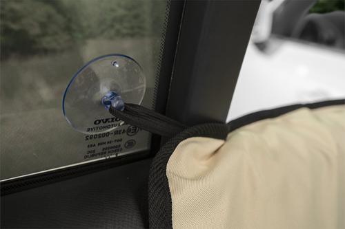 Show full view: Plush Paws Products Waterproof Car Door Cover, Tan, Standard slide 2 of 6