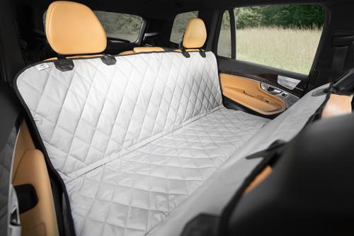 Show full view: Plush Paws Products Seat Cover for Compact Cars, Small, Grey slide 5 of 9