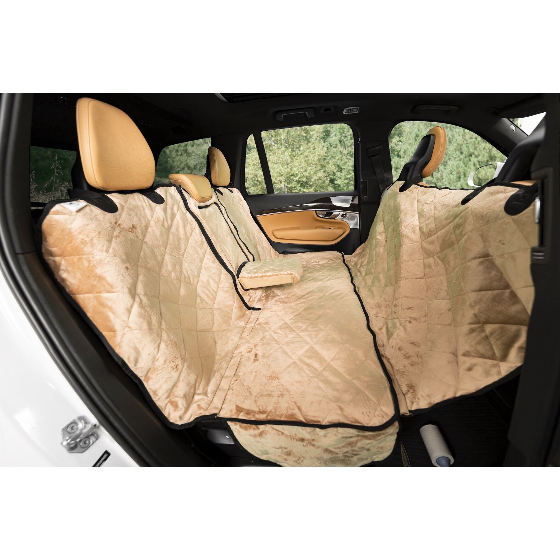 Deluxe Sta-Put Hammock Car Seat Cover - The Paws Mahal