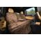 Show in main carousel: Plush Paws Products Quilted Velvet Waterproof Center Console Access Hammock Car Seat Cover, Chocolate, Regular slide 5 of 11