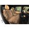 Show in main carousel: Plush Paws Products Quilted Velvet Waterproof Center Console Access Hammock Car Seat Cover, Chocolate, Regular slide 6 of 11