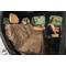 Show in main carousel: Plush Paws Products Quilted Velvet Waterproof Center Console Access Hammock Car Seat Cover, Chocolate, Regular slide 7 of 11