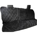 Plush Paws Products Quilted Velvet Waterproof Center Console Access Hammock Car Seat Cover, Charcoal, X-Large
