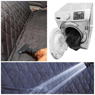 Show full view: Plush Paws Products Quilted Velvet Waterproof Co-Pilot Bucket Car Seat Cover, Standard, Charcoal slide 6 of 9