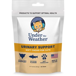 Under the Weather Urinary Support Soft Chews Cat Supplement, 60 count