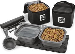 Mobile Dog Gear Dine Away Dog Bag, Black, 21-in