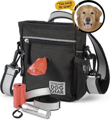 Mobile Dog Gear Day/Night Dog Walking Bag, 7-in, Black slide 2 of 9