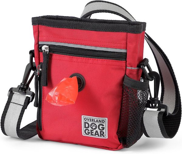 Mobile Dog Gear Day/Night Dog Walking Bag, 7-in, Red slide 1 of 9