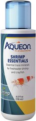Aqueon Shrimp Essentials Shrimp & Crayfish Freshwater Aquarium Trace Minerals, 4-oz bottle