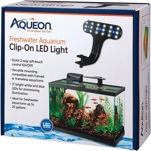 Aqueon Freshwater Aquarium Clip-On LED Light slide 1 of 10