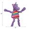 Show in main carousel: HuggleHounds Rainbow Durable Plush Corduroy Knotties Squeaky Dog Toy, Unicorn, Large slide 2 of 11