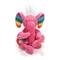 Show in main carousel: HuggleHounds Rainbow Durable Plush Corduroy Knotties Squeaky Dog Toy, Elephant, Small slide 1 of 12