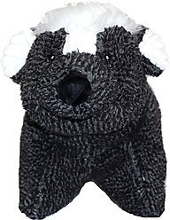 HuggleHounds Squooshies Durable Plush Squeaky Dog Toy, Skunk