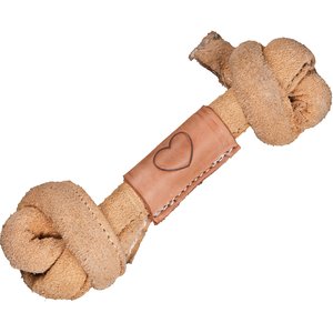HuggleHounds HuggleHide Bone Dog Toy, Medium
