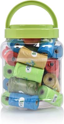 Show full view: Greenbone Jar-O-Refills Dog Poop Bags & Dispenser, 28 Rolls, 336 Refill bags slide 2 of 9