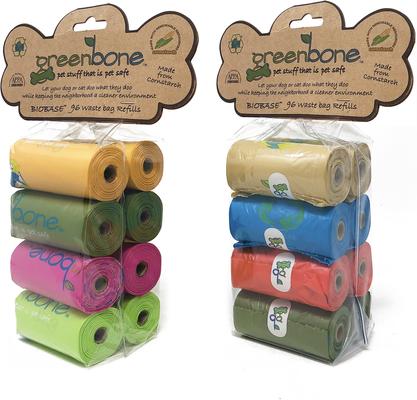 Show full view: Greenbone BioBase Pet Poop Bags, 8 Rolls, 96 Bags slide 3 of 11