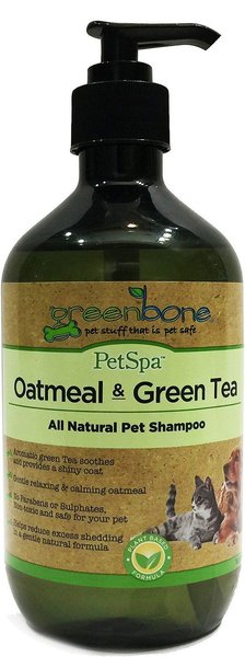 Greenbone Oatmeal & Green Tea Dog Shampoo, 16.9-oz bottle slide 1 of 5