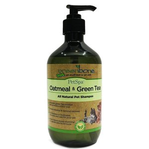Greenbone Oatmeal & Green Tea Dog Shampoo, 16.9-oz bottle