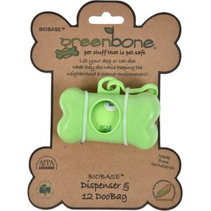 Greenbone Dog Waste Bag & Dispenser, 12 count