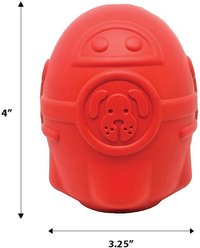 Spotnik Rocketman Treat Dispensing Tough Dog Chew Toy, Red, Large slide 2 of 7