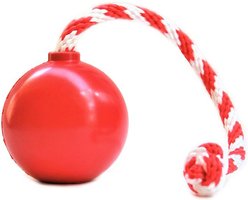 USA-K9 Cherry Bomb Treat Dispensing Tough Dog Chew Toy, Red, Large slide 1 of 7