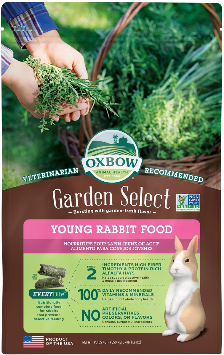 Oxbow young on sale rabbit food