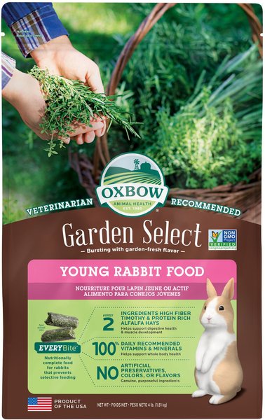 Oxbow Garden Select Young Rabbit Food, 4-lb bag slide 1 of 9