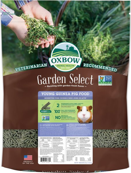 Oxbow Garden Select Young Guinea Pig Food, 25-lb bag slide 1 of 9