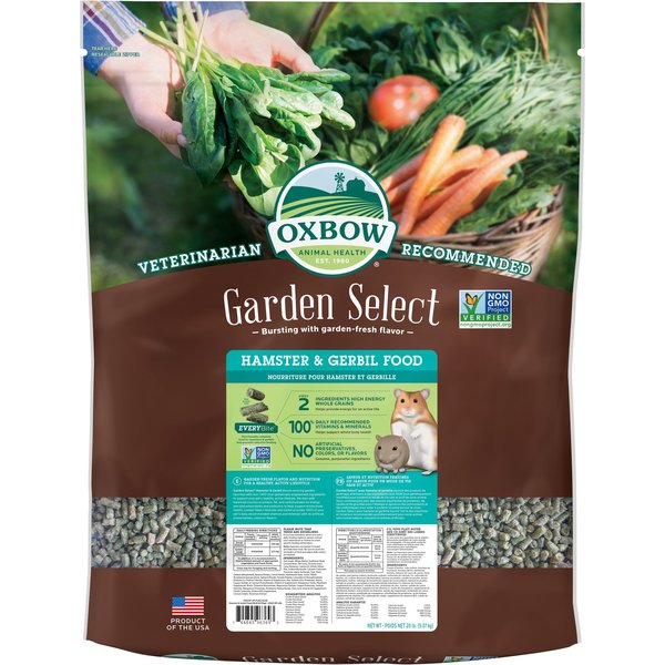 oxbow garden select hamster and gerbil food